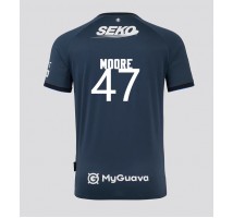 Rangers Mikey Moore #47 Koszulka Trzecia 2025-26 Krótki Rękaw